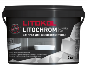 Затирка цем/полим LITOCHROM 1-6 LUXURY EVO LLE225 бежевый 2кг