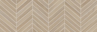 Настенная плитка ALMA ceramica Токио коричневый елка 200*600