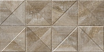 Декор Астерия1 коричн 600*300