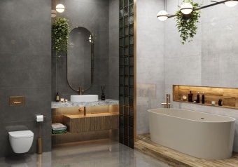 Керамогранит LCM Студио графит суперполиров.600*1200