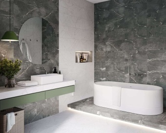Керамогранит GlobalTile Антарес темно-серый 300*600