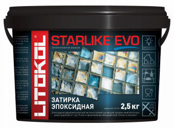 STARLIKE EVO S.340 BLU DENIM эпоксидный состав 2,5кг